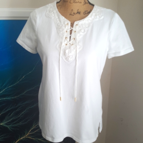 Charter Club T-shirt, Size M. - Picture 3 of 8